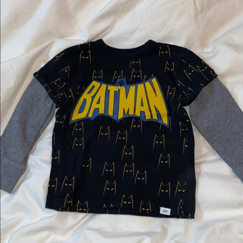 Gap Toddler Batman Long Sleeve Tshirt